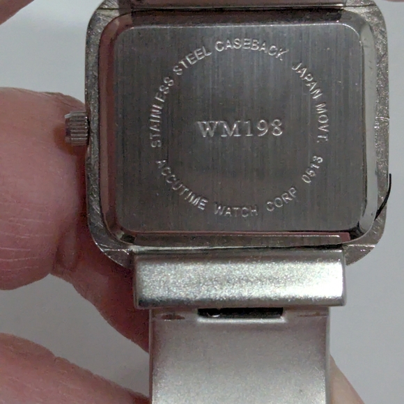 Accutime Silver & Pink Women's Watch - Picture 11 of 11